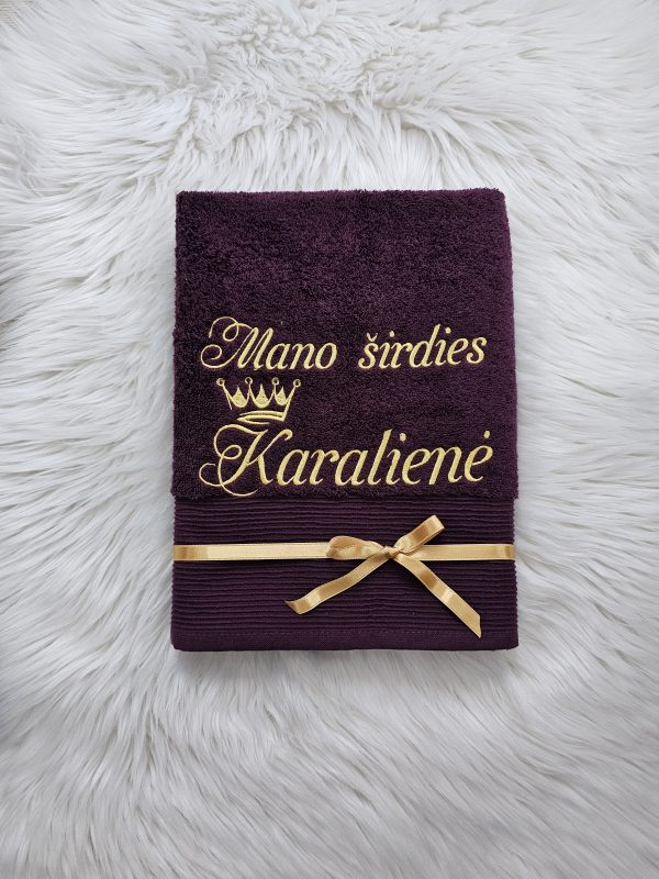 siuvinėti rankšluosčiai