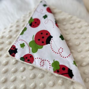 kūdikių pledukas Boružėlės, Minky pledukas vežimėliui