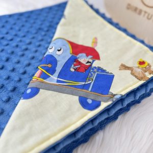 kūdikiui pledukas traukinukas, Minky pledukas vežimėliui