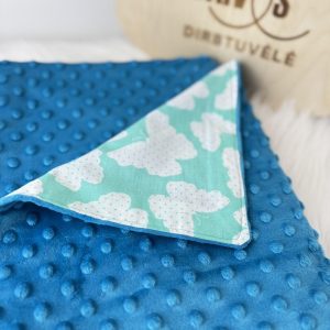 kūdikių pledukas Drugeliai, Minky pledukas vežimėliui