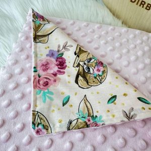 kūdikiui pledukas Švelnumas, Minky pledukas vežimėliui