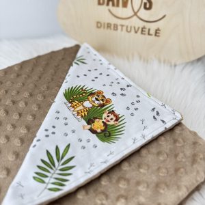 kūdikiui pledukas Draugai, Minky pledukas vežimėliui